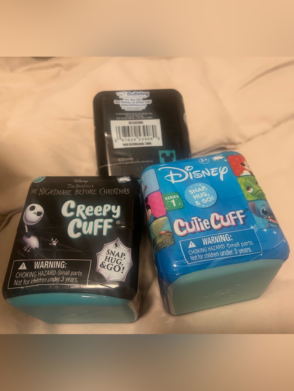 Disney Cutie Cuff & Creepy Cuff Blind Box Set - Blue & Black